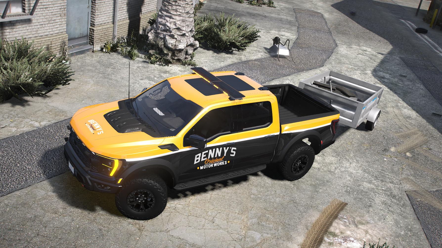 Ford F-150 Raptor R 2023 Bennys | Debadged | Template - Image 7