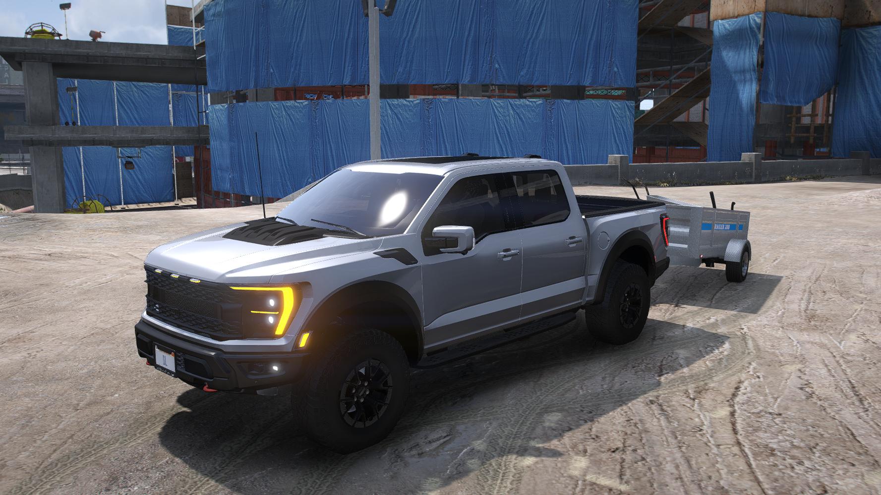 Ford F-150 Raptor R 2023 | Debadged | Template - Image 4