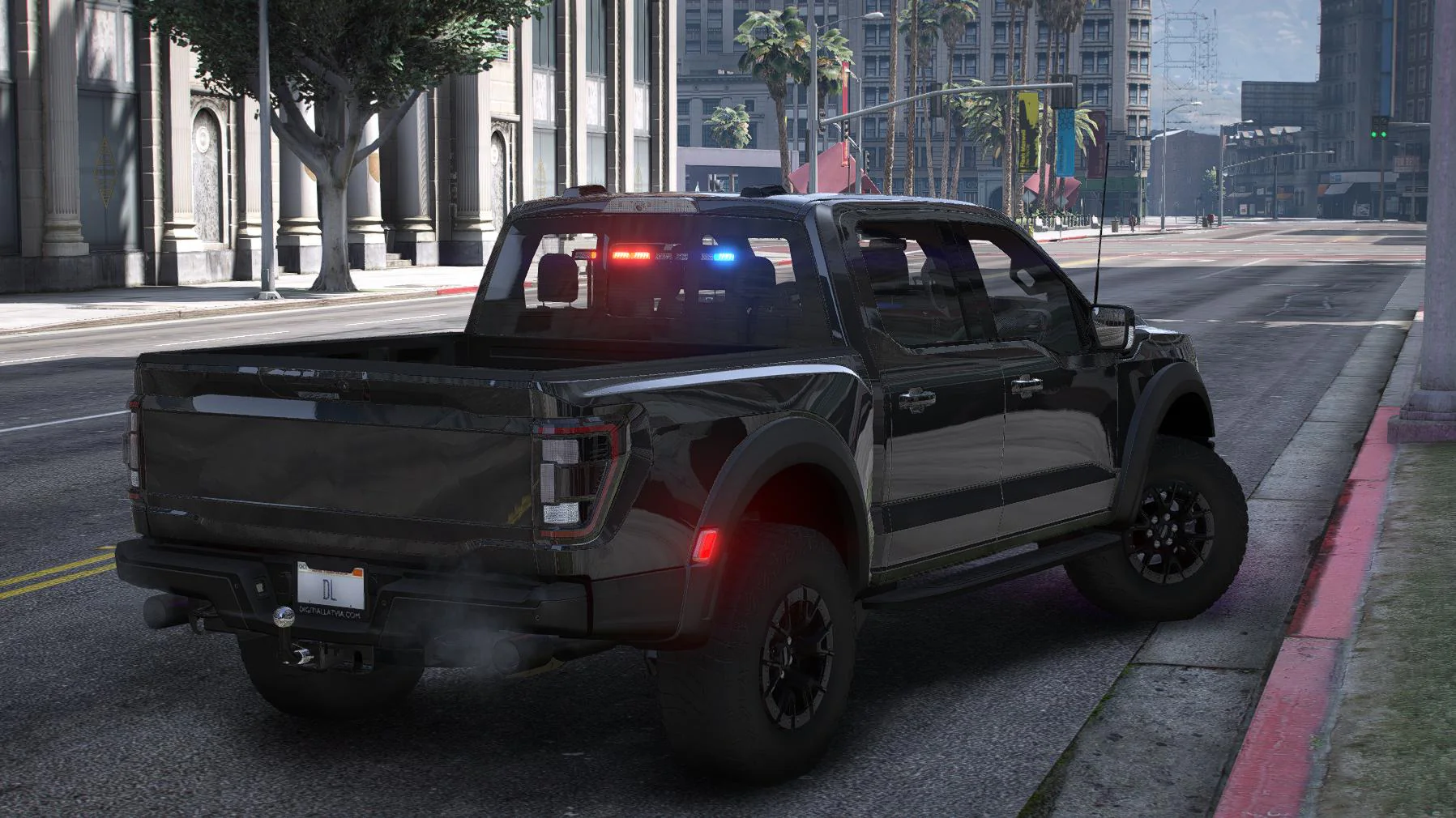 Ford F-150 Raptor R 2023 Unmarked Police | Debadged | Template - Image 2