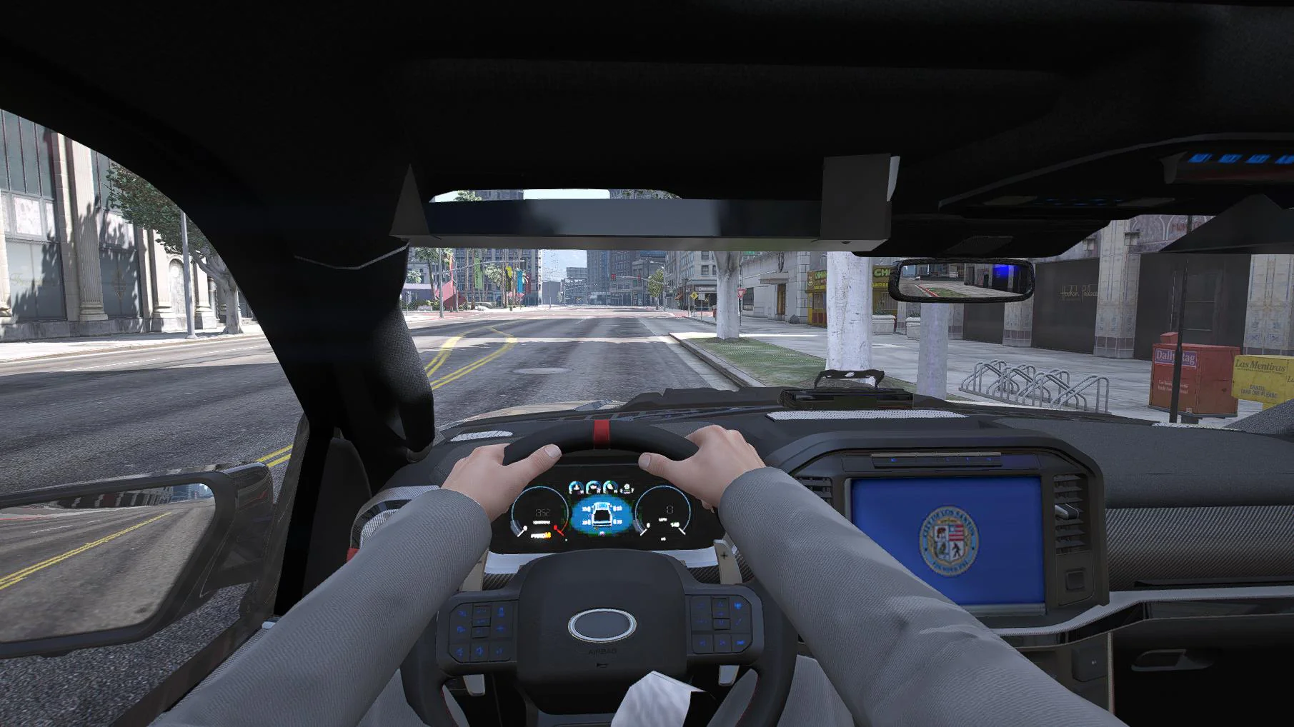 Ford F-150 Raptor R 2023 Unmarked Police | Debadged | Template - Image 7