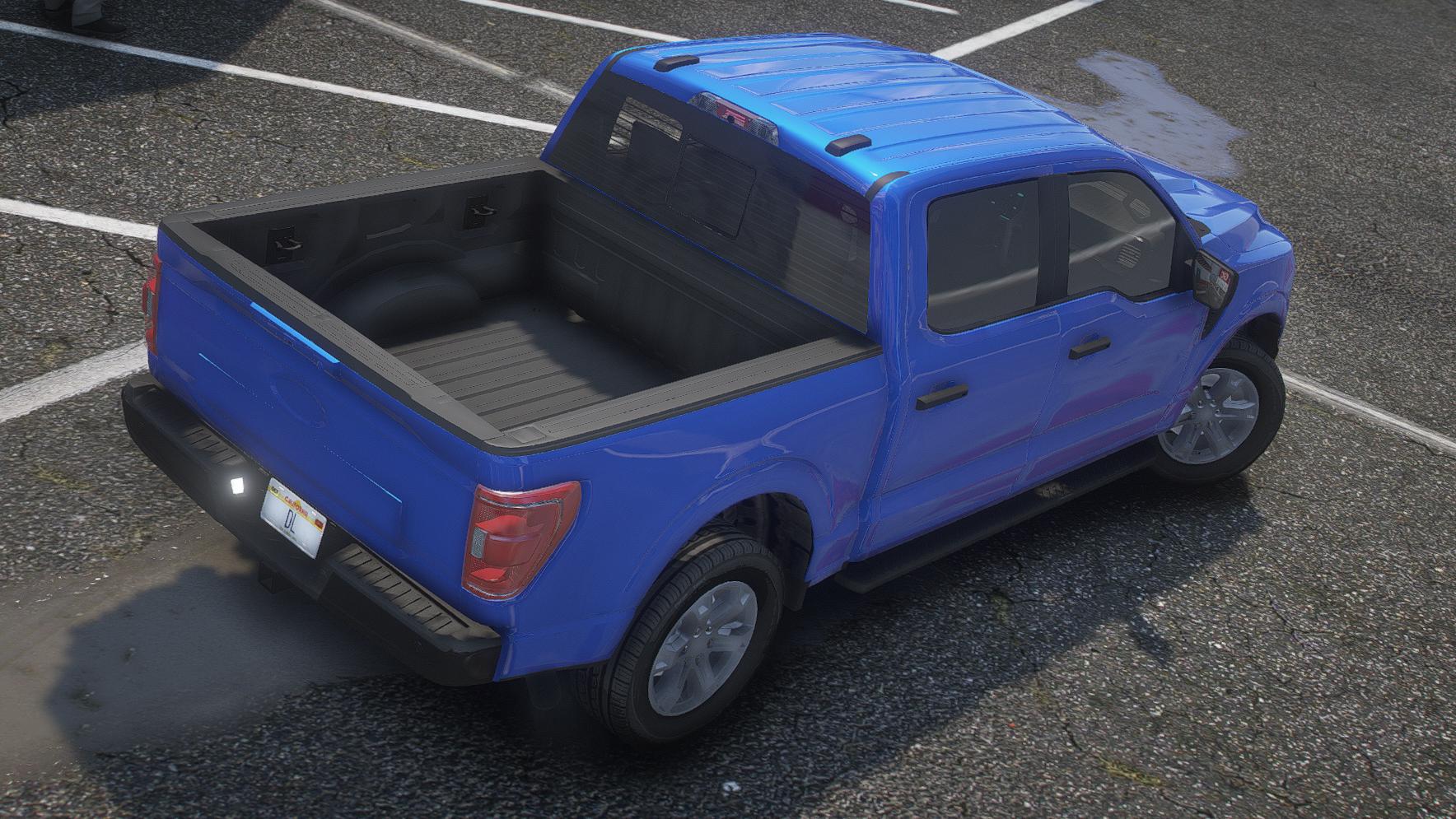 Ford F150 2021 | Debadged | Template - Image 2