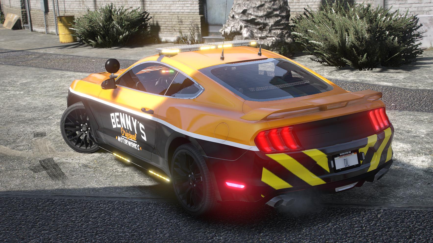 Ford Mustang Bennys | Debadged | Template - Image 2