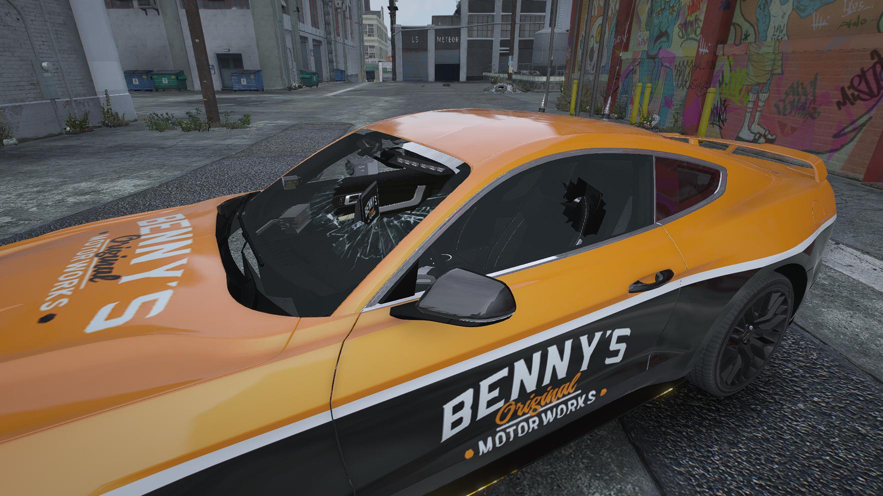Ford Mustang Bennys | Debadged | Template - Image 5