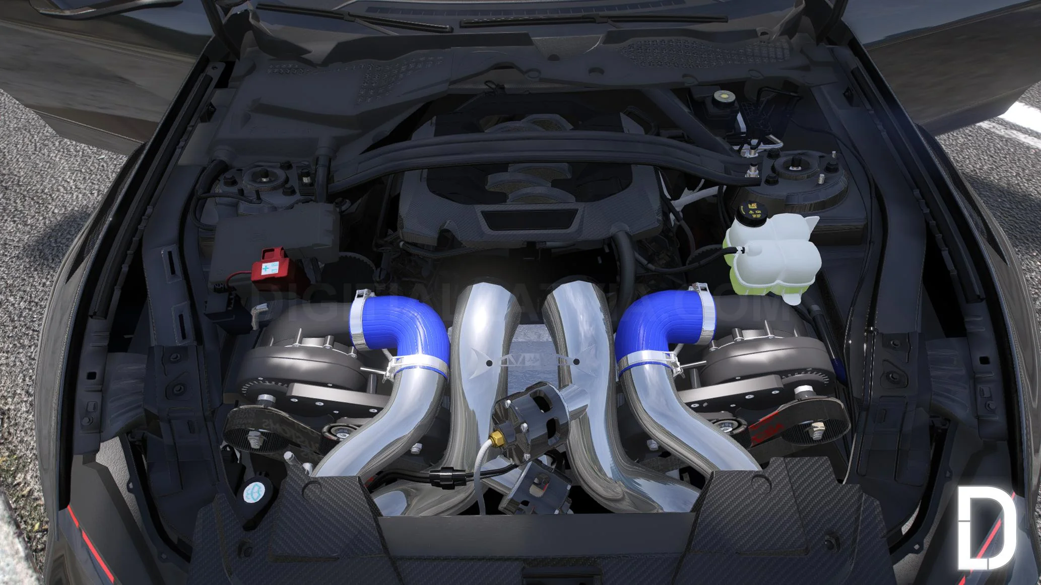 Ford Mustang GTD 2025 | Debadged | Template - Image 4