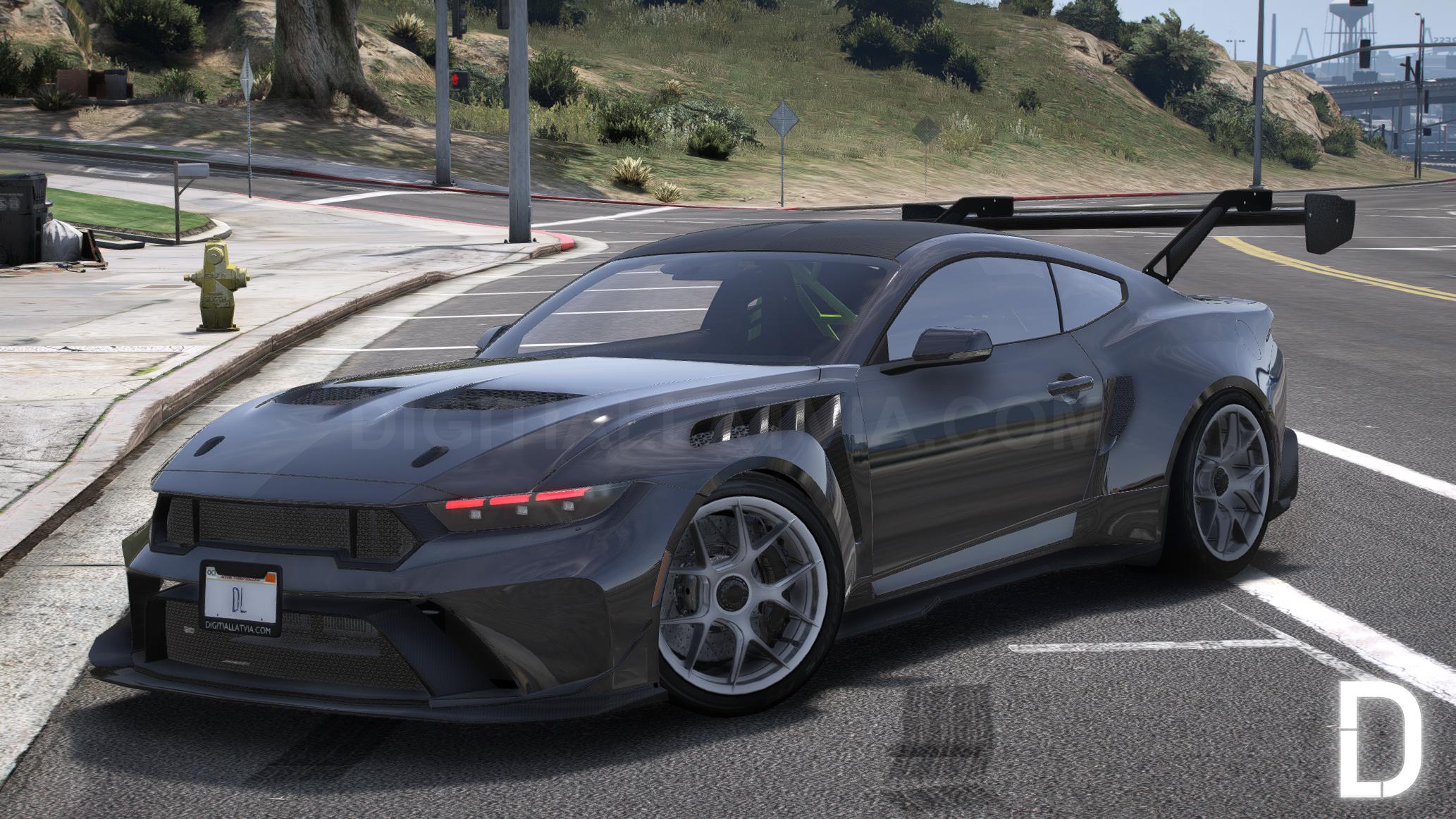 Ford Mustang GTD 2025 | Debadged | Template - Image 7