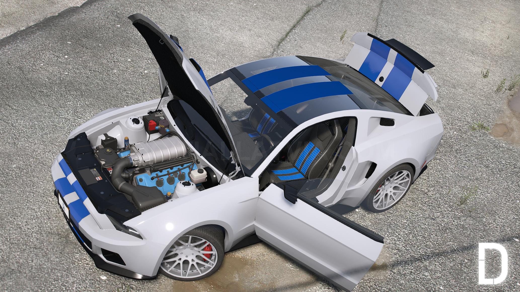 Ford Mustang NFS 2014 | Debadged | Tuning | Template | Custom Sound - Image 3