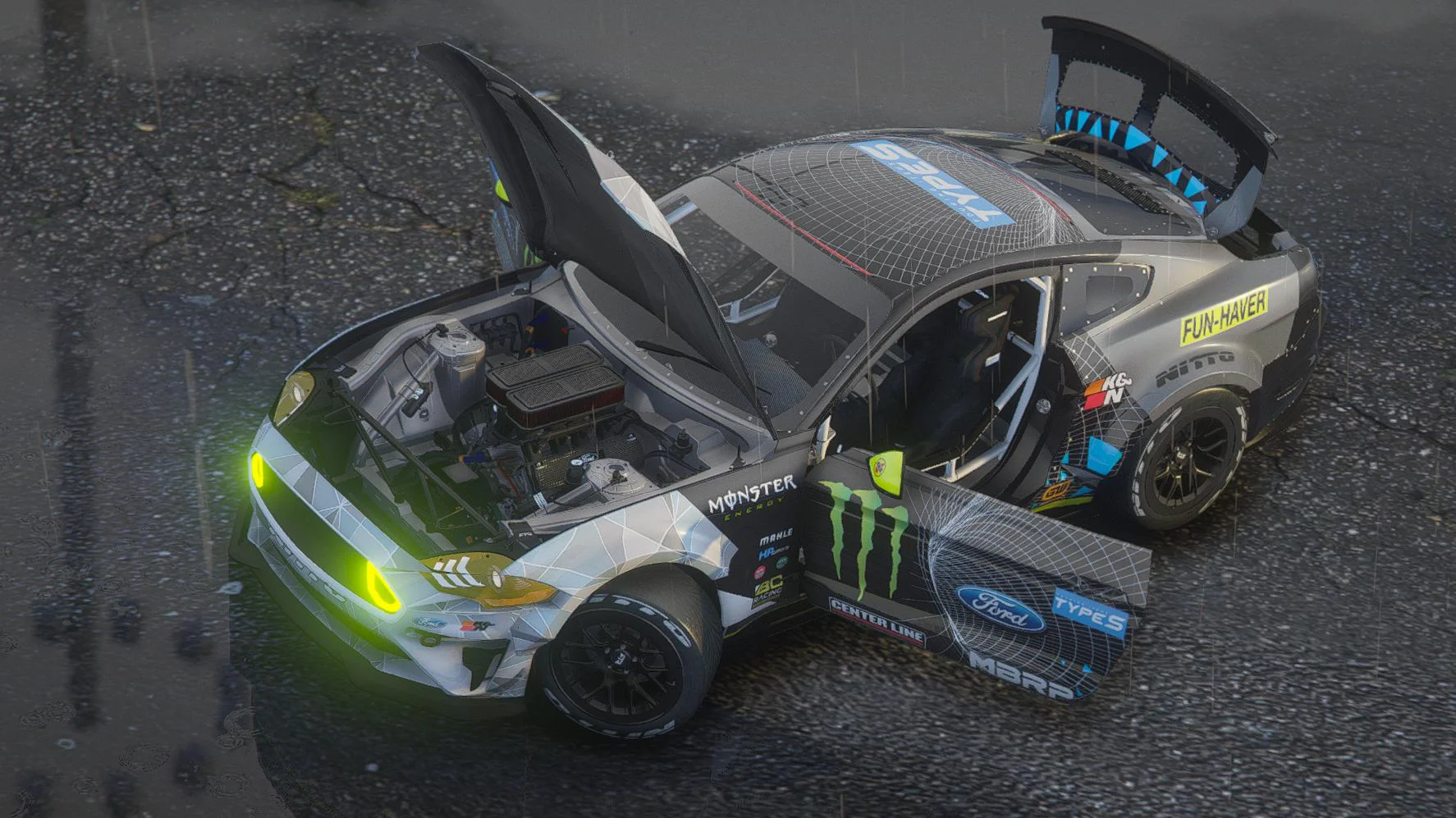 Ford Mustang RTR Drift | Debadged - Image 3