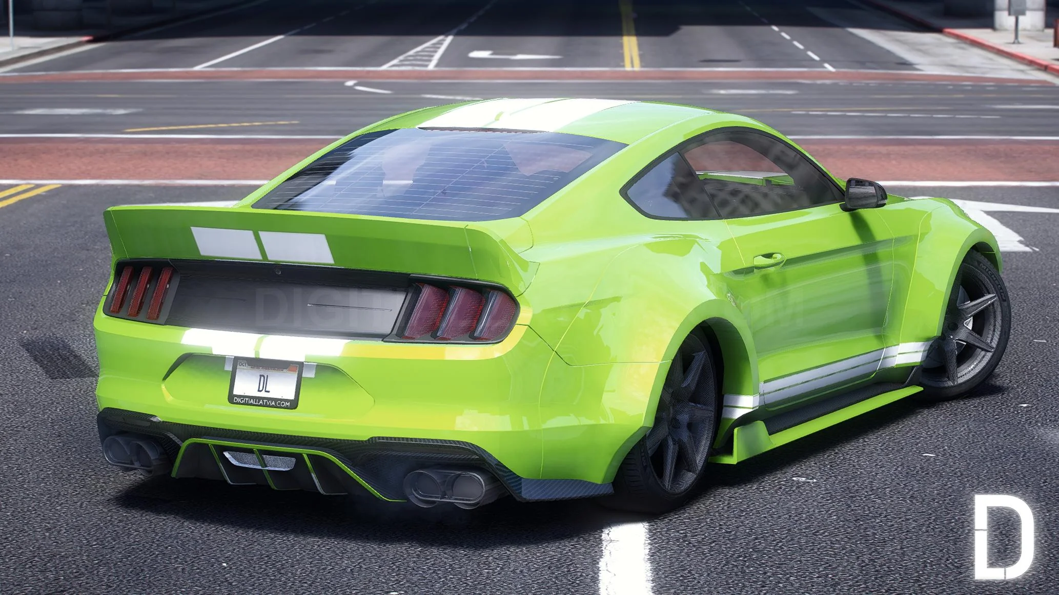 Ford Mustang Shelby 2020 | Debadged | Tuning | Template - Image 5