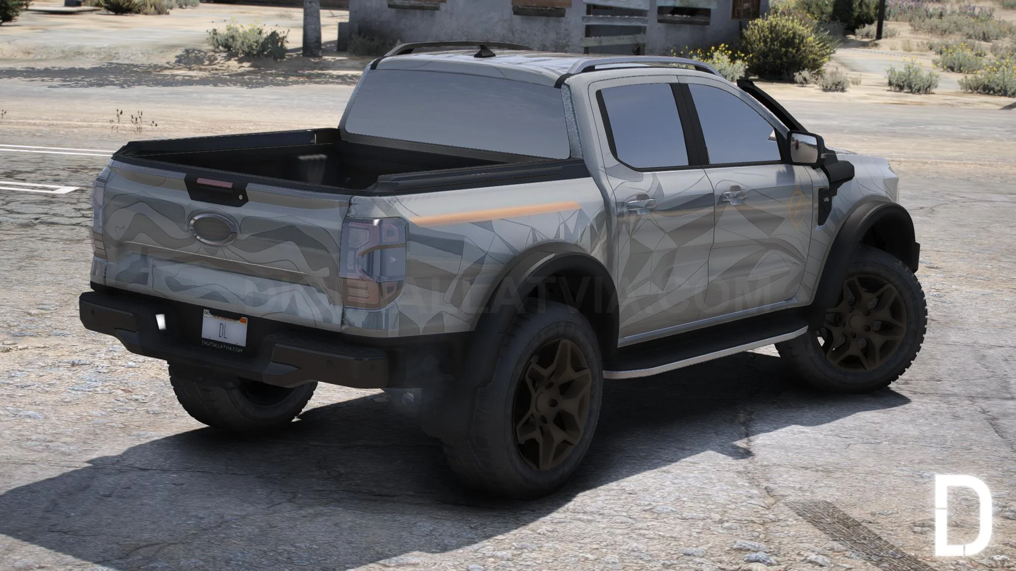 Ford Ranger Wildtrak 2023 | Debadged | Template - Image 5