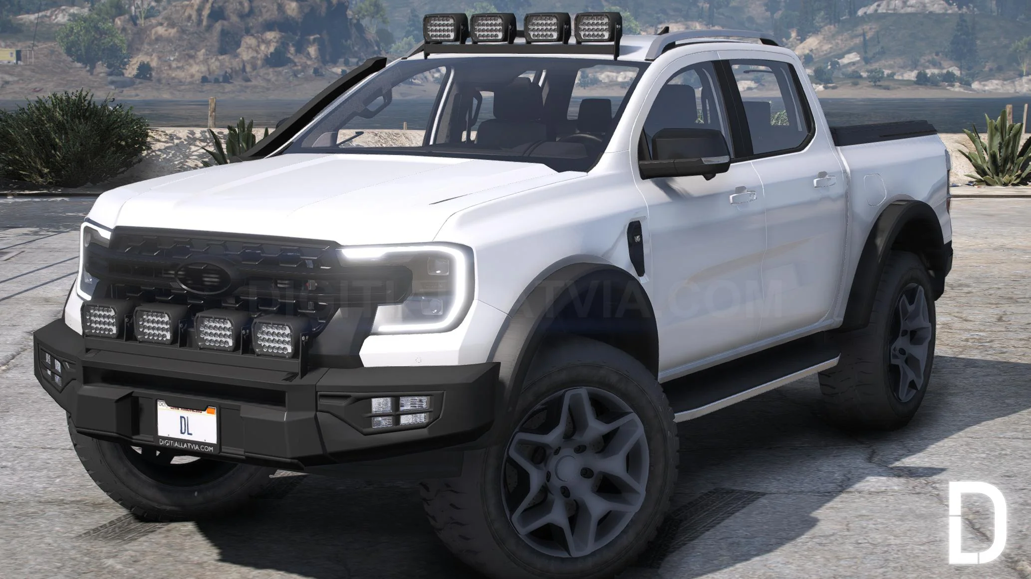 Ford Ranger Wildtrak 2023 | Debadged | Template - Image 8