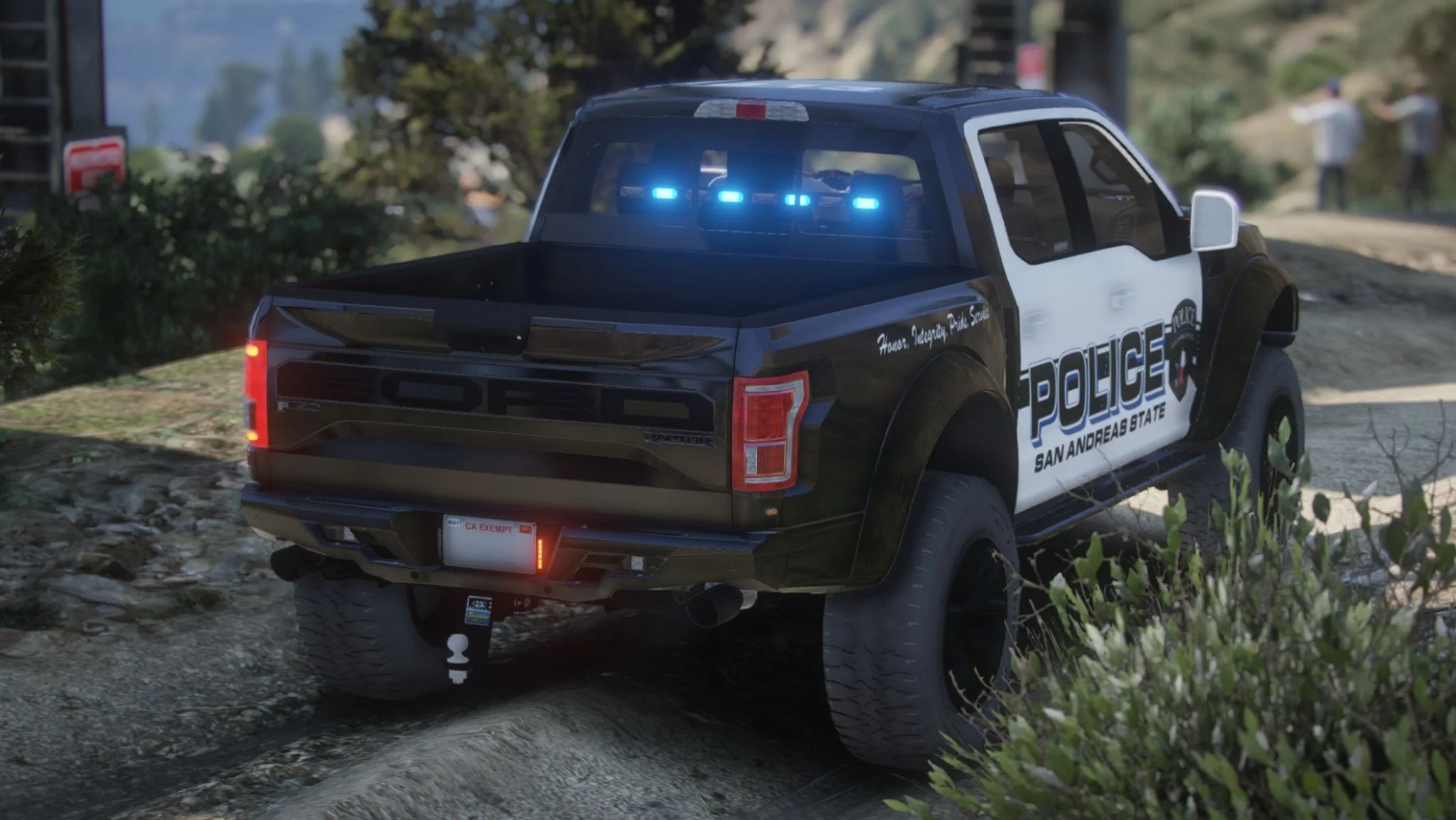 Ford Raptor Lifted Police | Template - Image 3