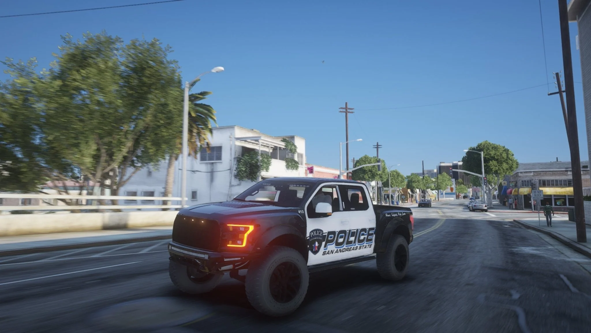 Ford Raptor Lifted Police | Template - Image 5