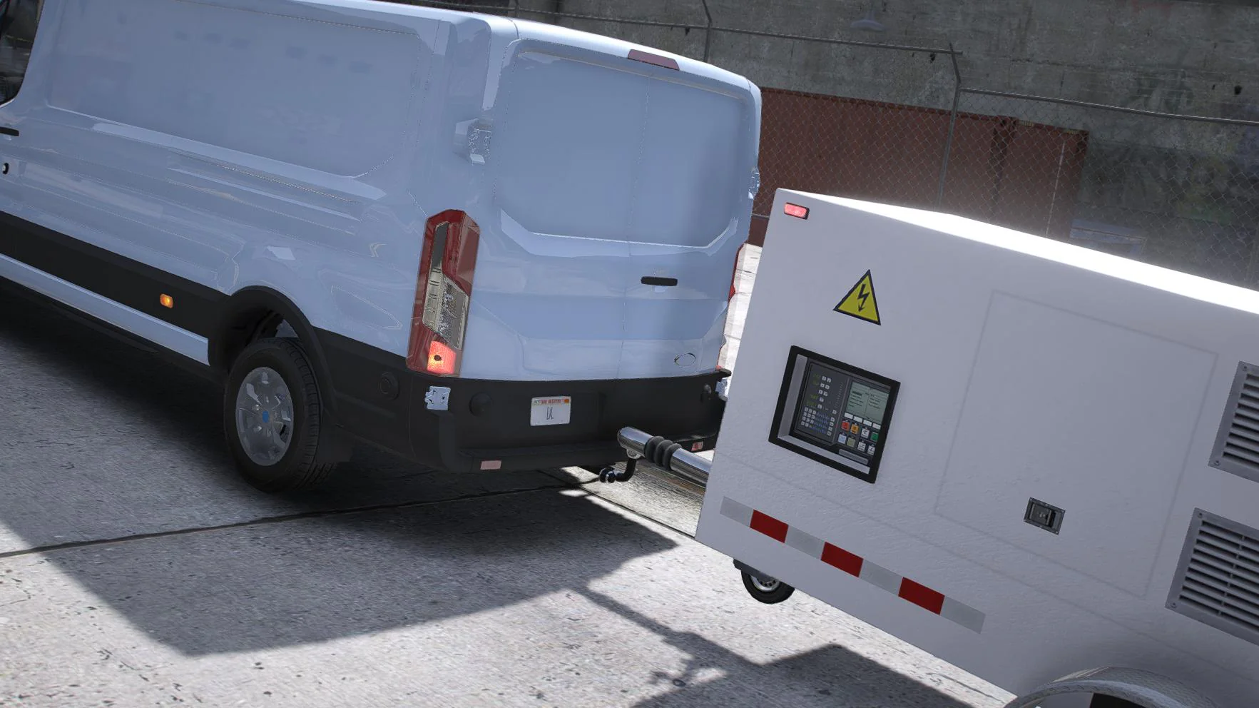Ford Transit 2022 | Debadged | Template - Image 2
