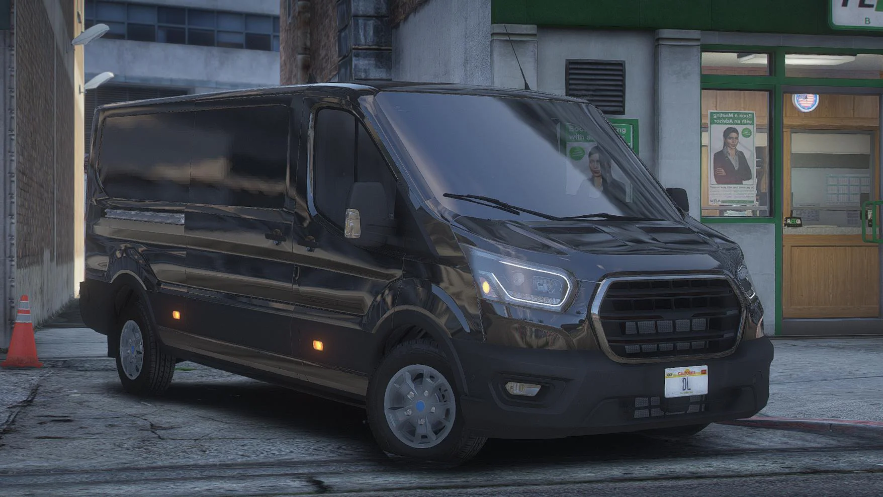 Ford Transit 2022 | Debadged | Template - Image 3