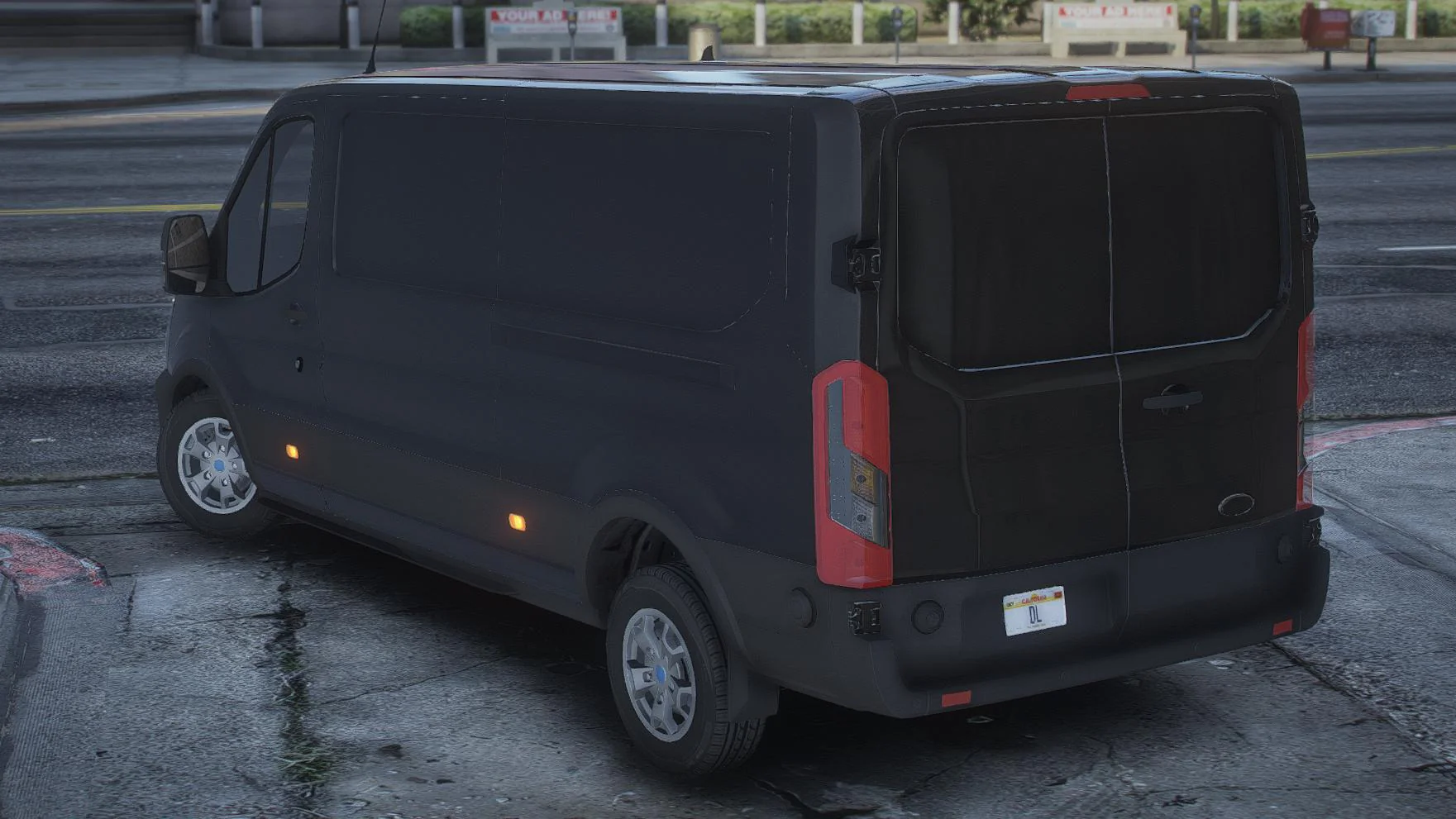 Ford Transit 2022 | Debadged | Template - Image 4
