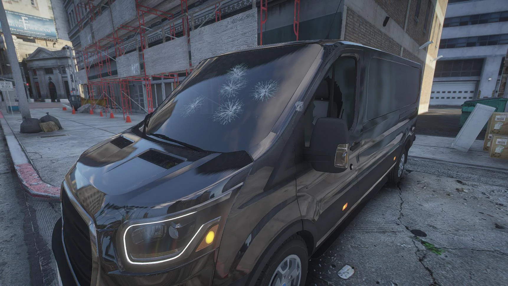 Ford Transit 2022 | Debadged | Template - Image 7