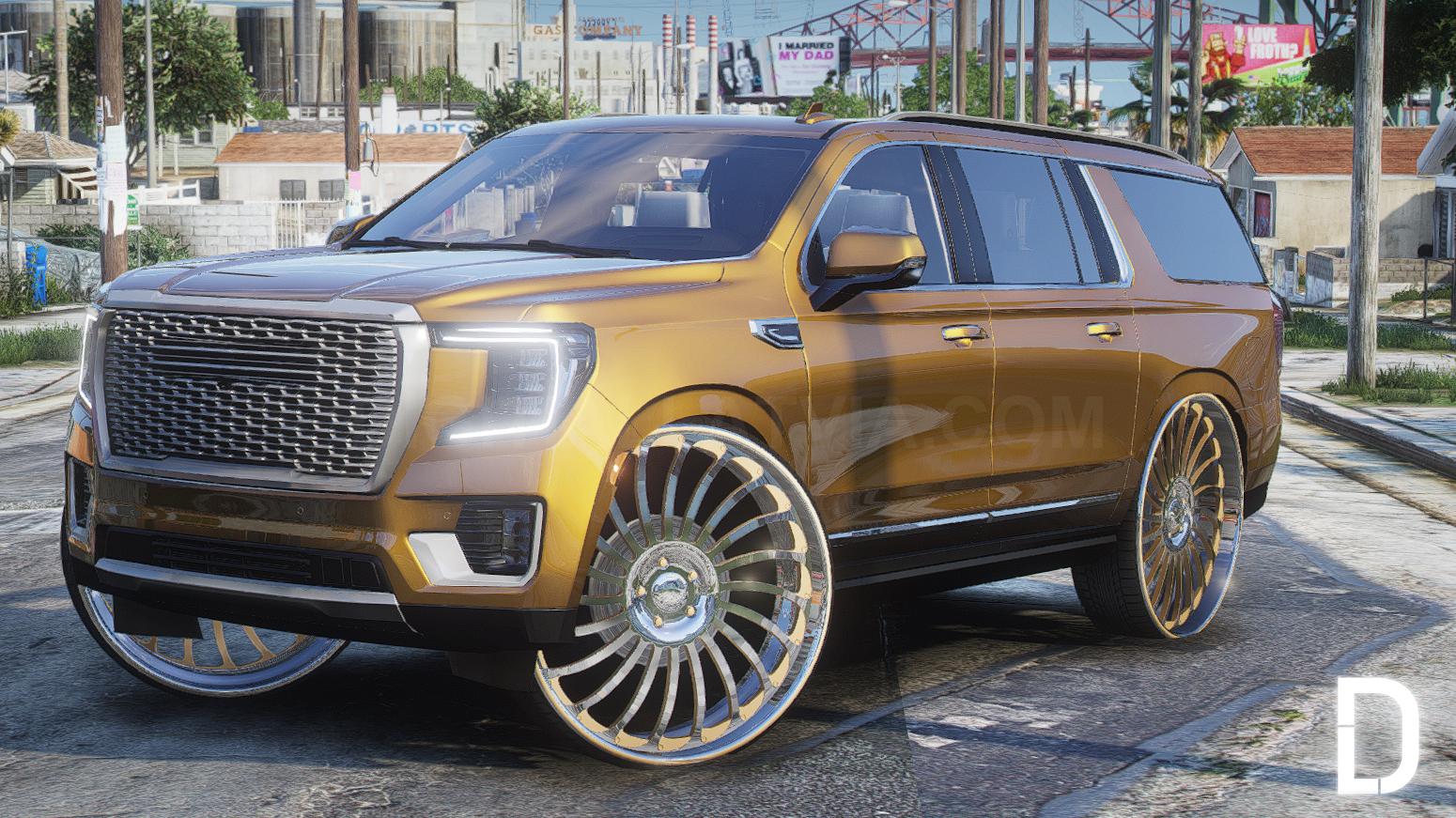 GMC Denali Yukon Donk 2021 | Debadged - Image 4