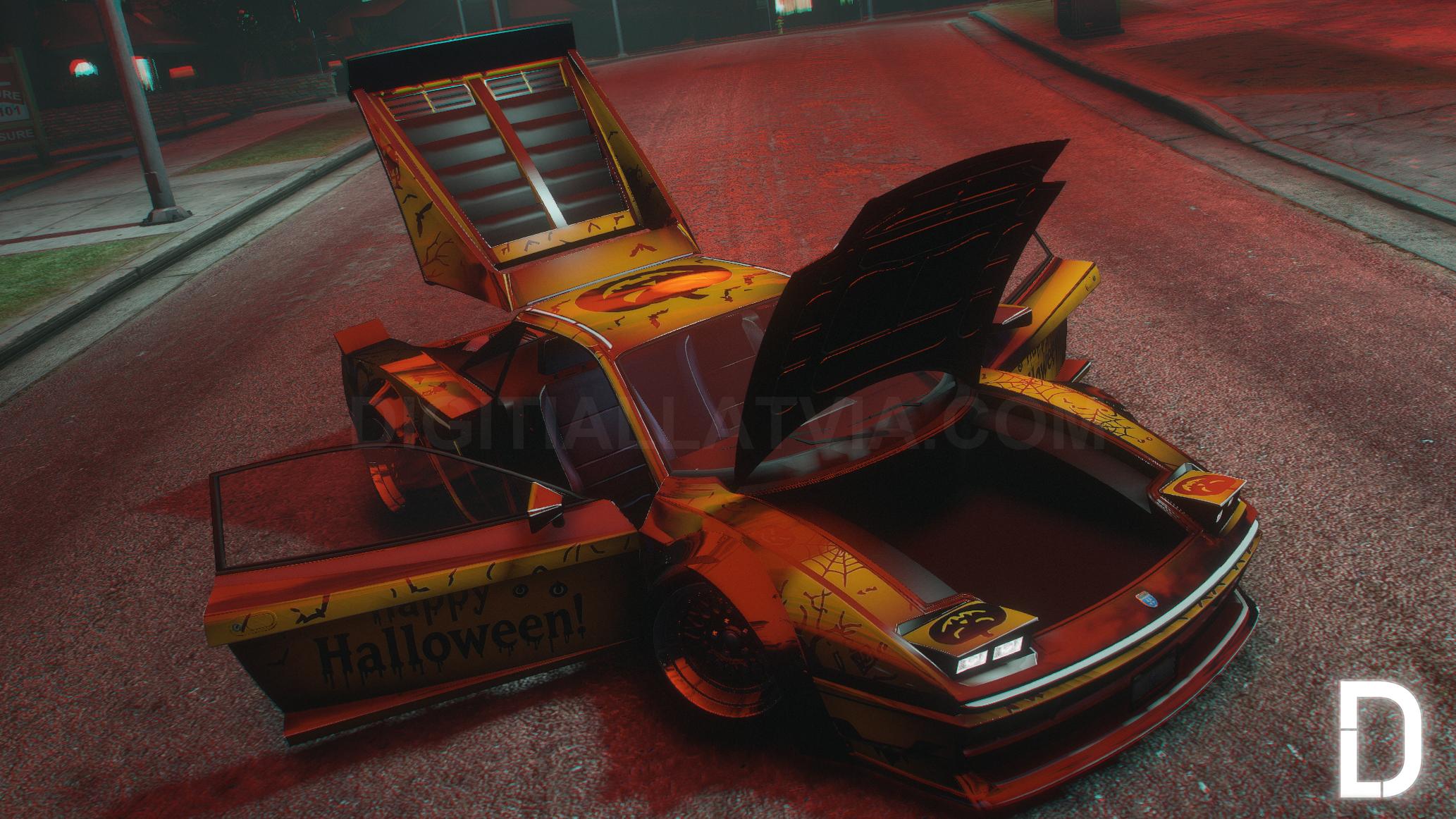 Grotti LSCM Cheetah Classic Halloween | Template - Image 3