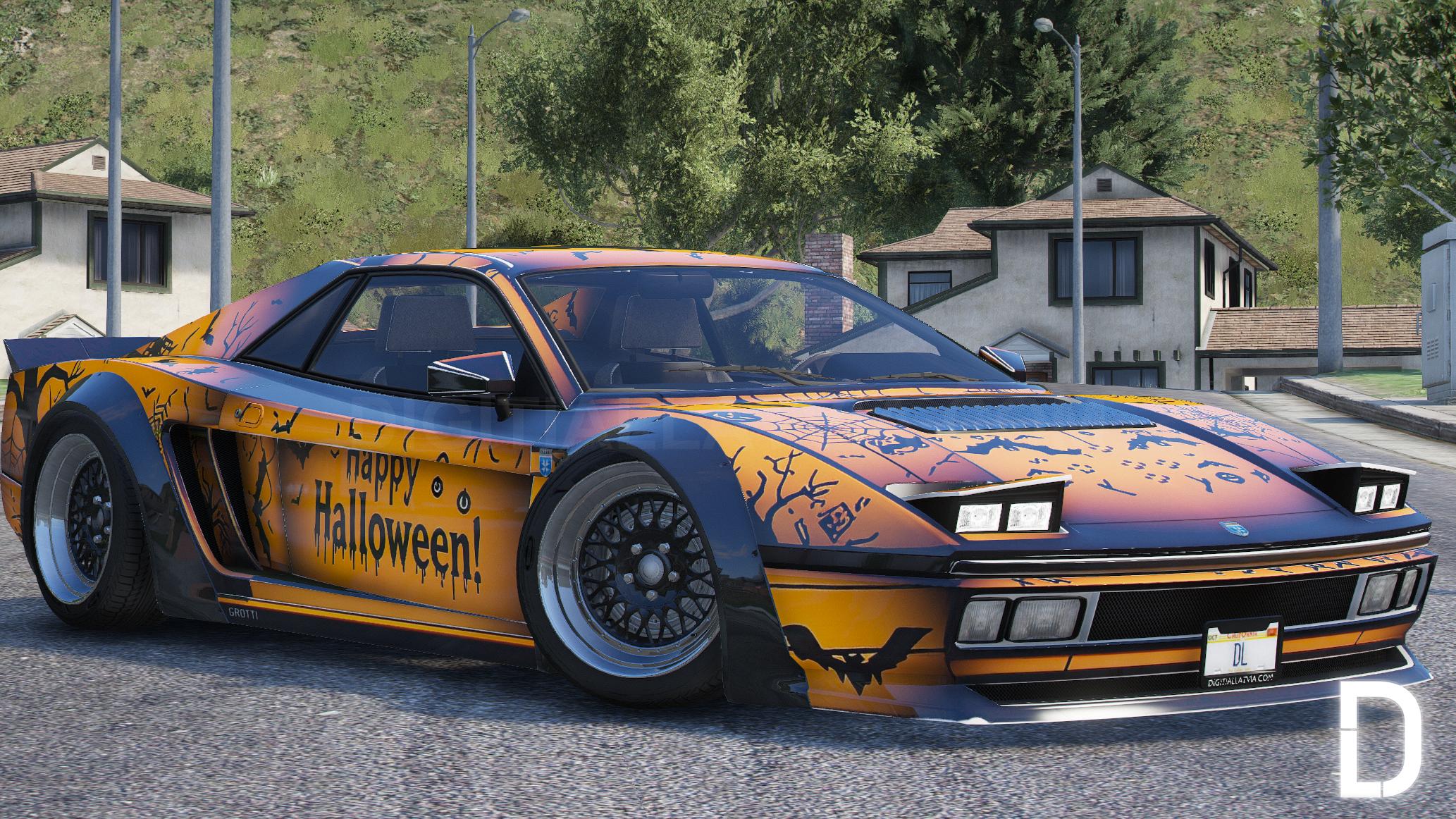 Grotti LSCM Cheetah Classic Halloween | Template - Image 4