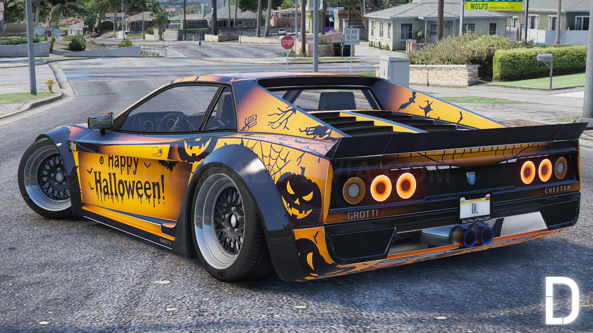 Grotti LSCM Cheetah Classic Halloween | Template - Image 5