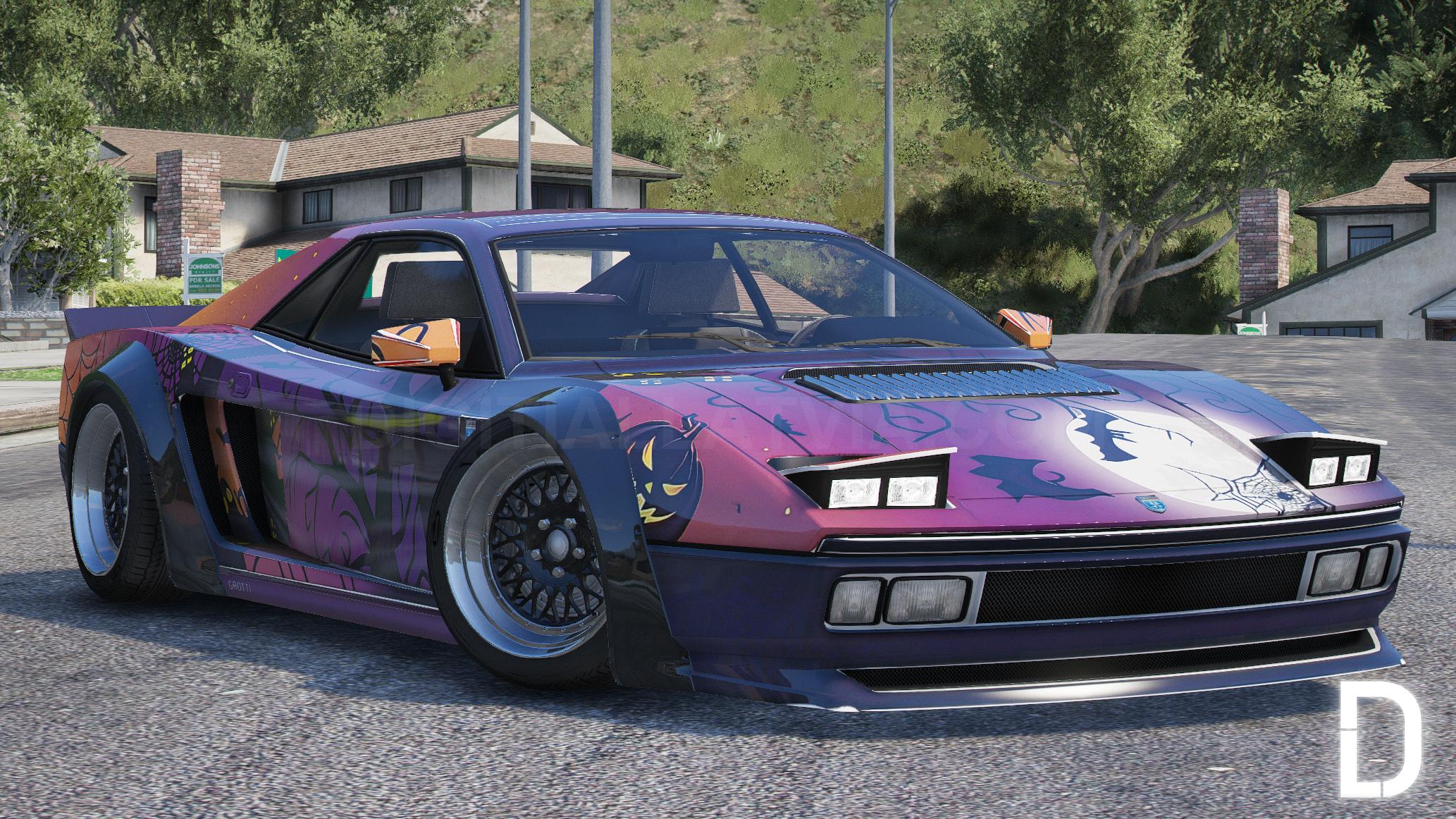 Grotti LSCM Cheetah Classic Halloween | Template - Image 6