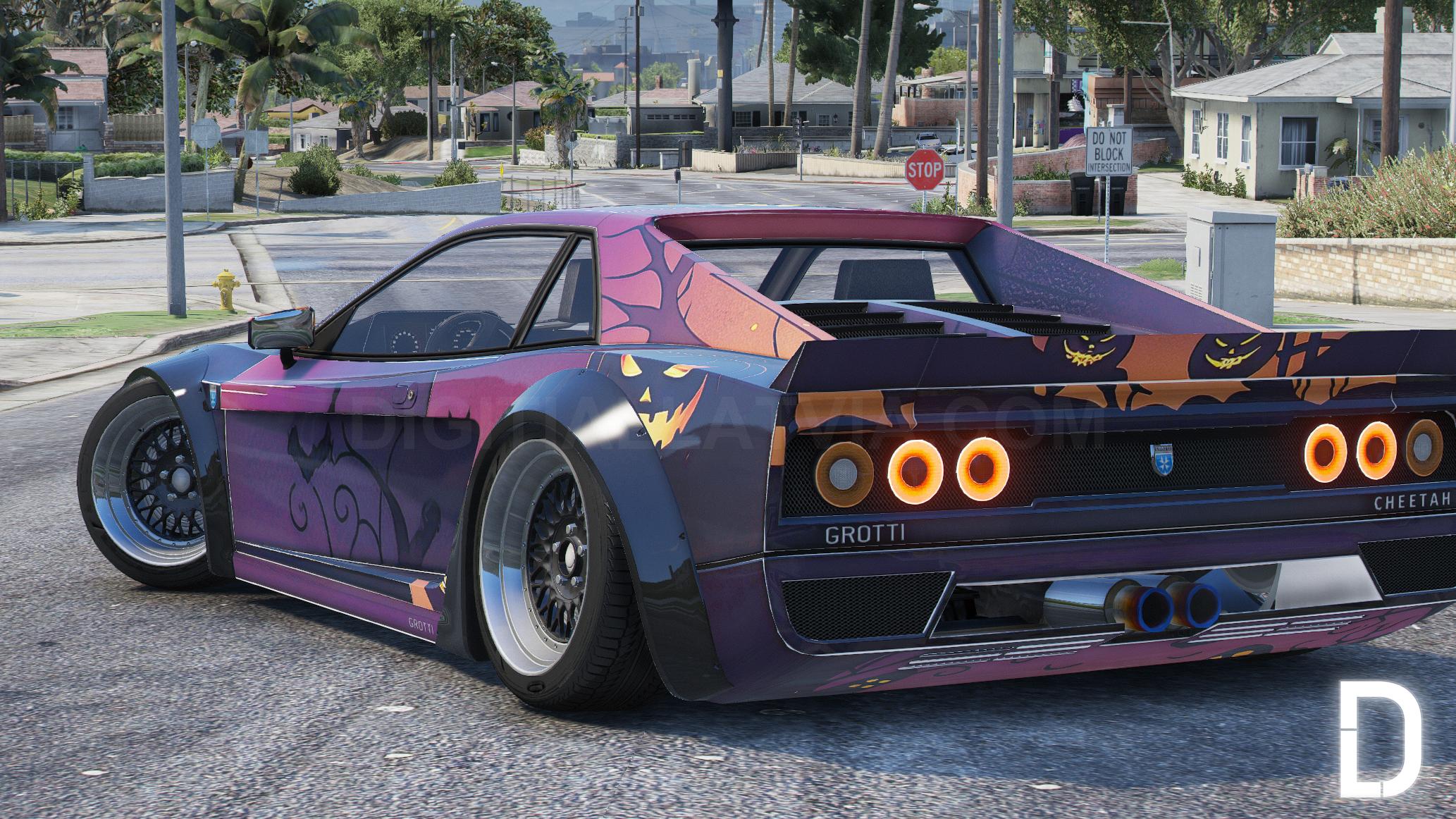 Grotti LSCM Cheetah Classic Halloween | Template - Image 7