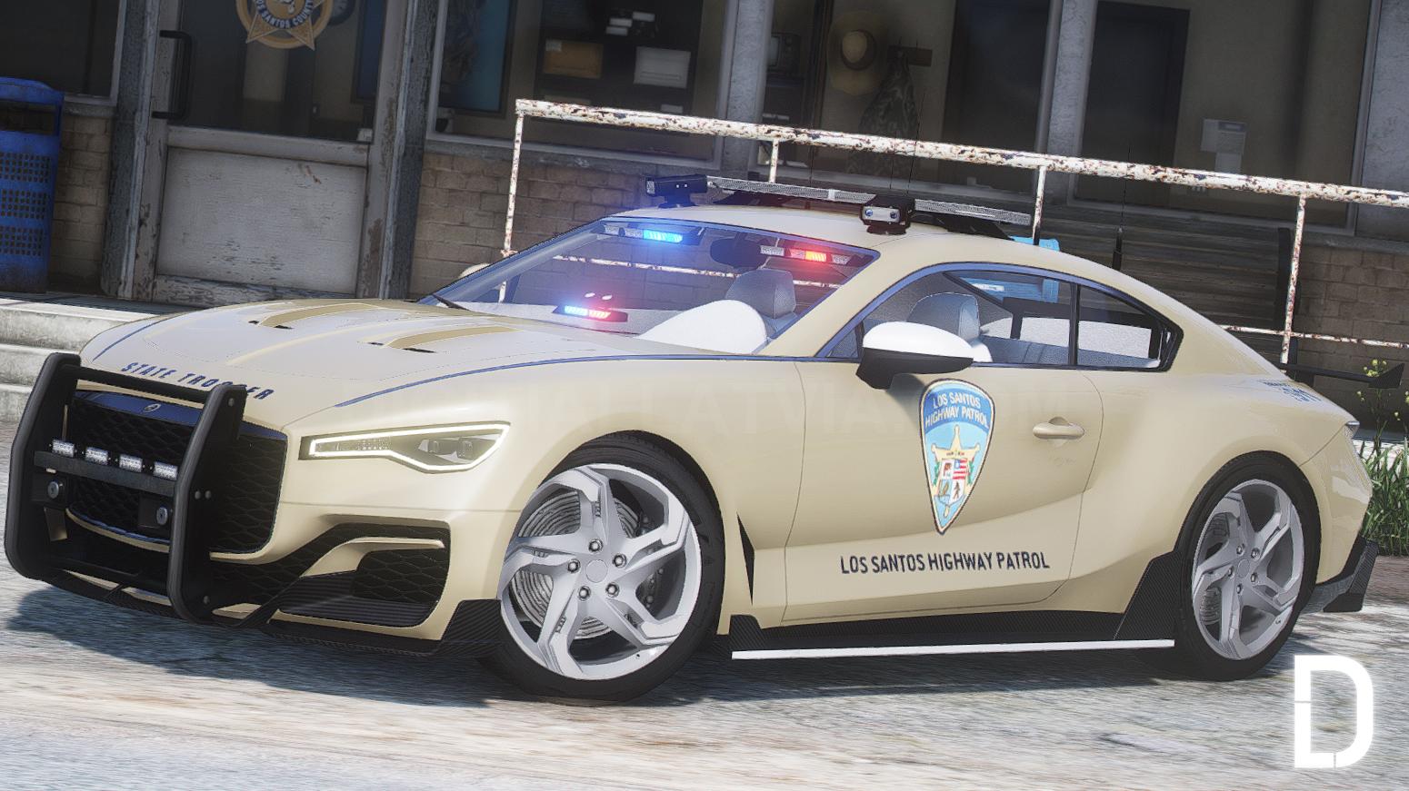 Highway Patrol Police Vanilla Car Pack | 5 Vehicles | Templates - Image 2