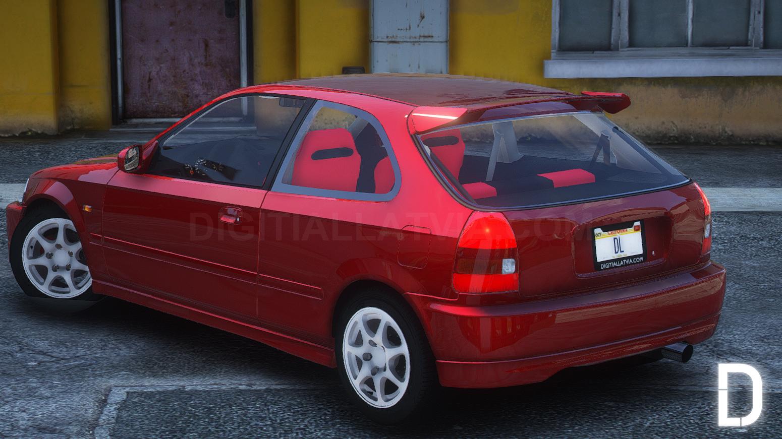 Honda Civic EK9 Type R | Debadged | Tuning | Template - Image 2