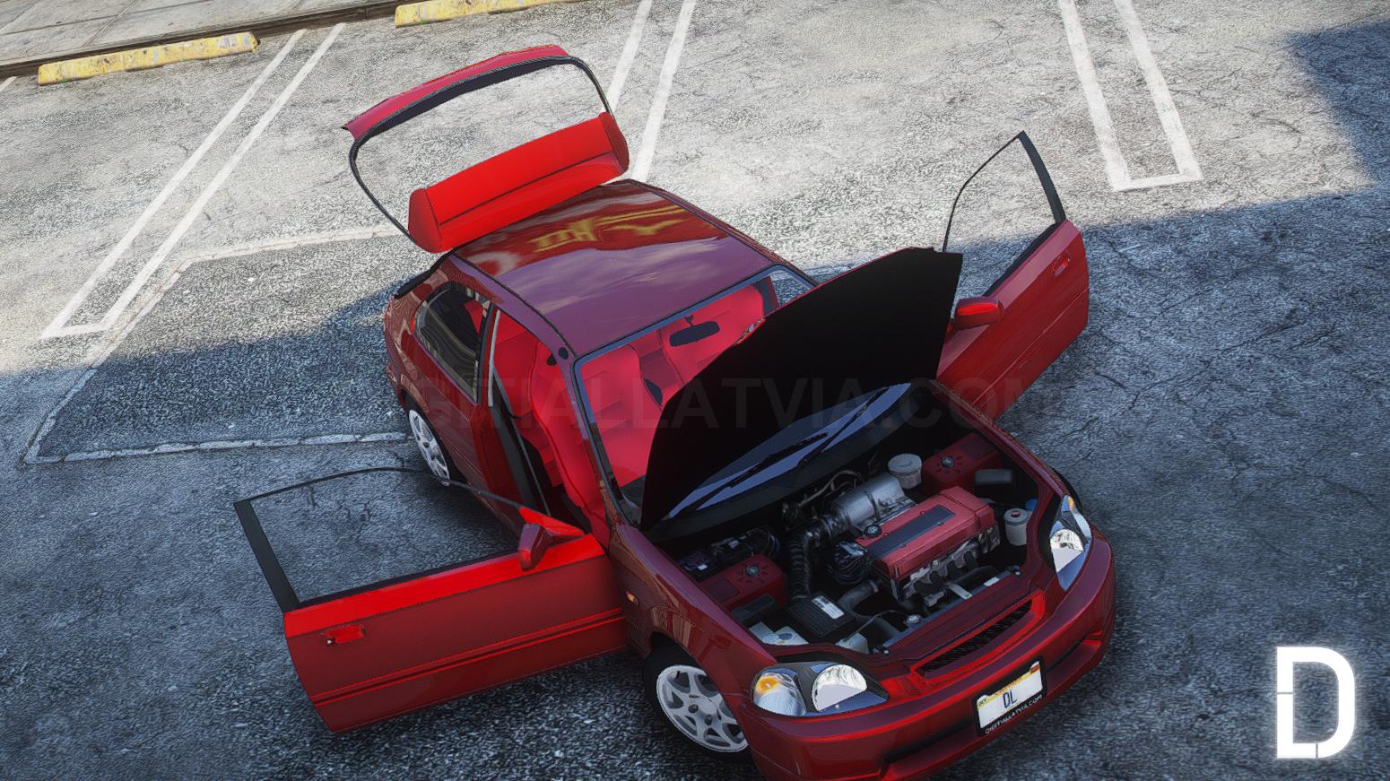 Honda Civic EK9 Type R | Debadged | Tuning | Template - Image 3