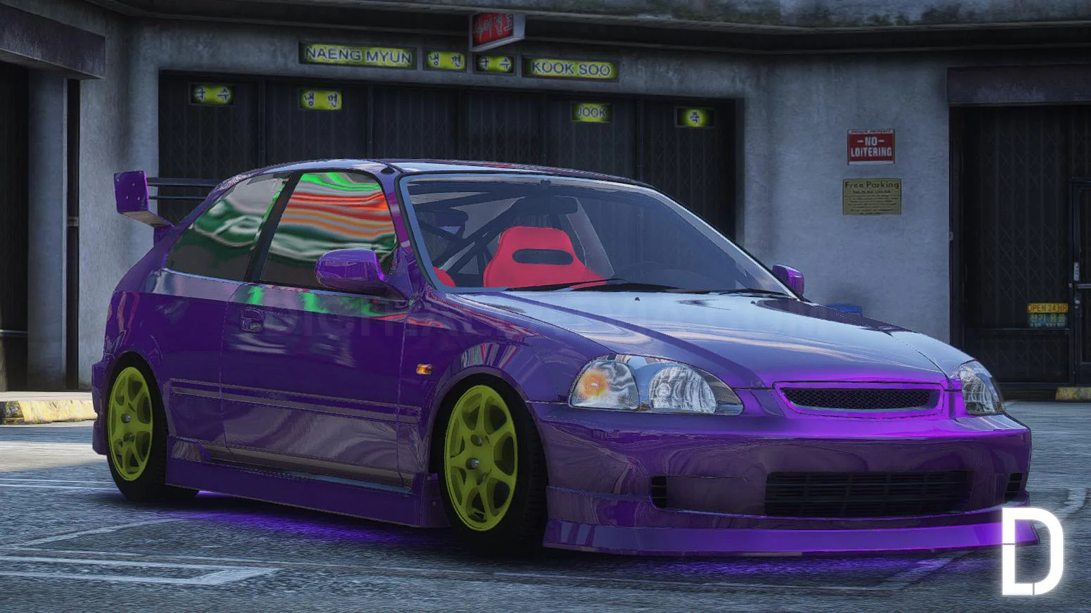 Honda Civic EK9 Type R | Debadged | Tuning | Template - Image 4