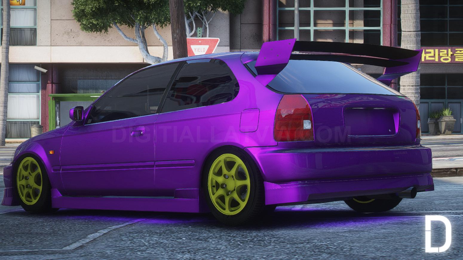 Honda Civic EK9 Type R | Debadged | Tuning | Template - Image 5
