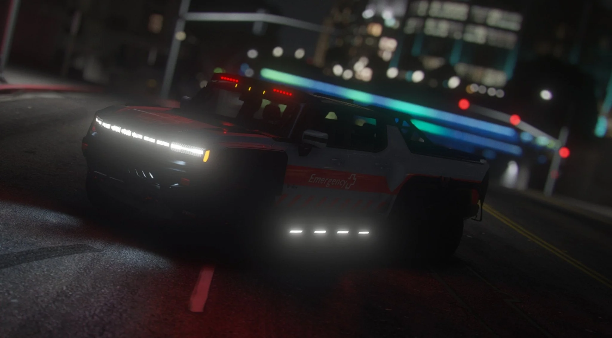 Hummer GMC EV 6x6 2022 EMS | Debadged | Template - Image 5