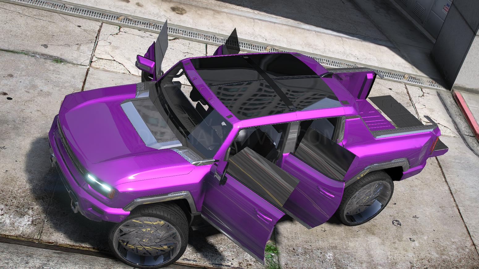 Hummer GMC EV Donk | Debadged - Image 3