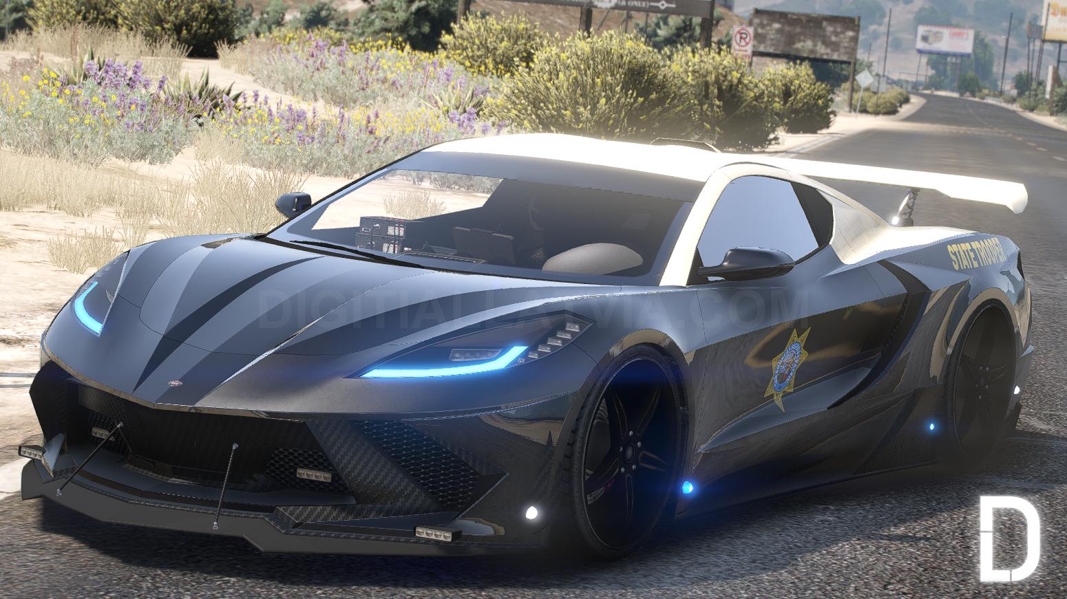 Invetero Coquette D10 Custom Police | Tuning | Custom Sound | Template - Image 4
