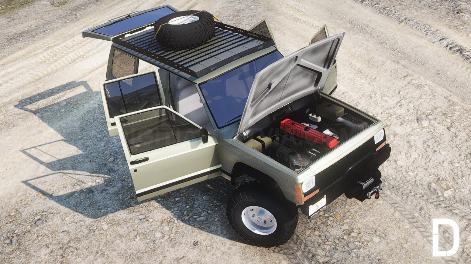 Jeep Cherokee 1992 | Debadged - Image 3