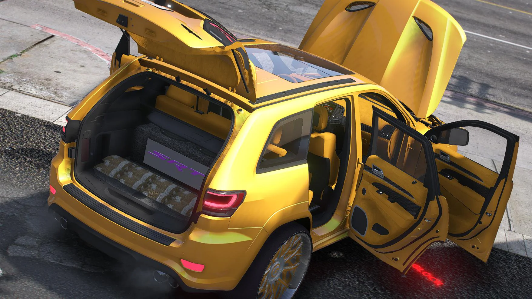 Jeep Trackhawk Custom | Debadged | Custom Sound - Image 4