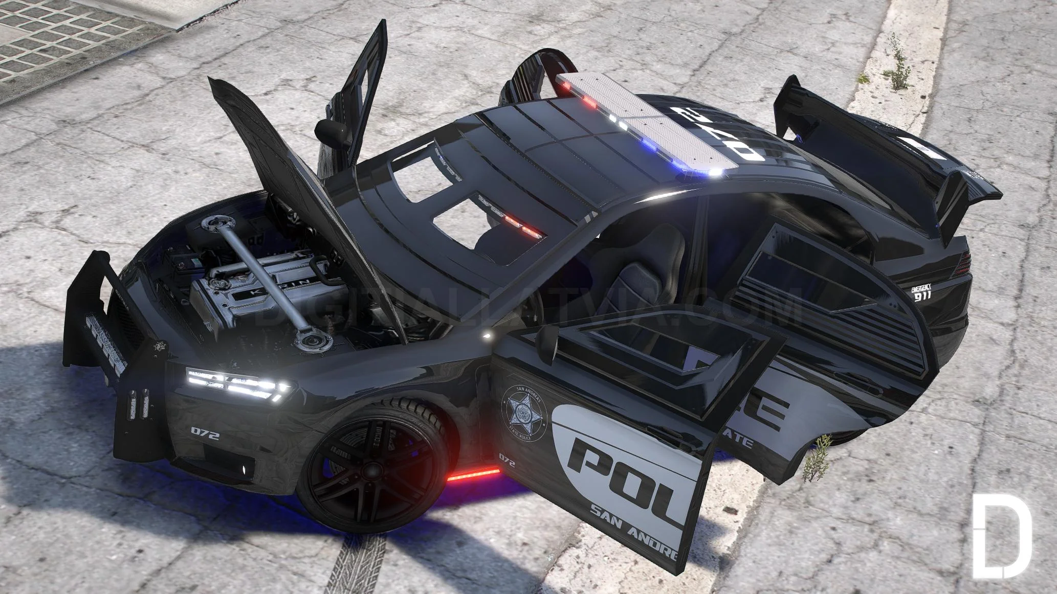 Karin Kuruma Armored Police | Template - Image 4