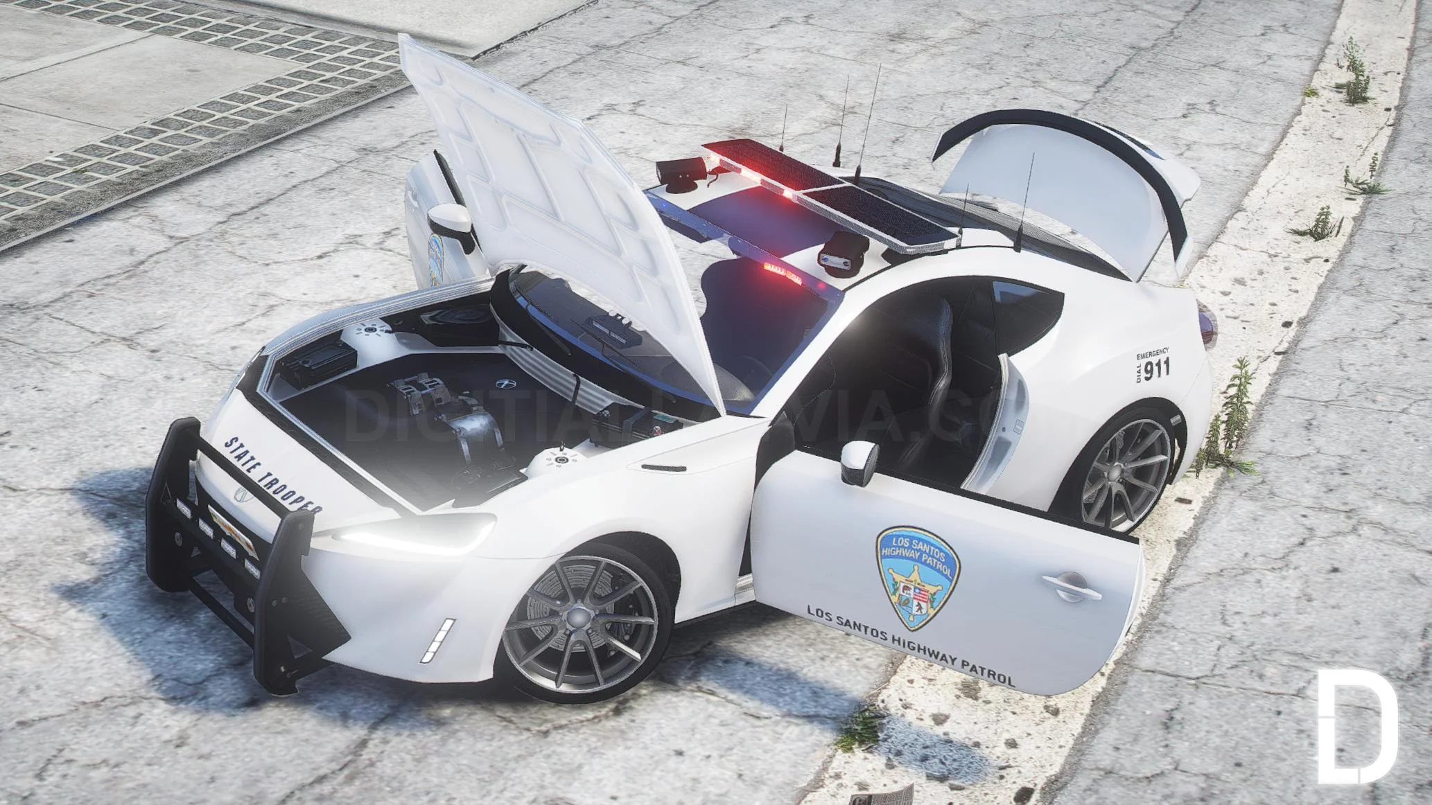 Karin S95 Custom Police | Tuning | Template - Image 3