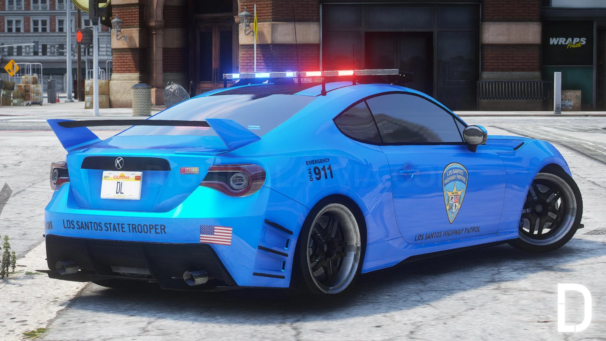 Karin S95 Custom Police | Tuning | Template - Image 5