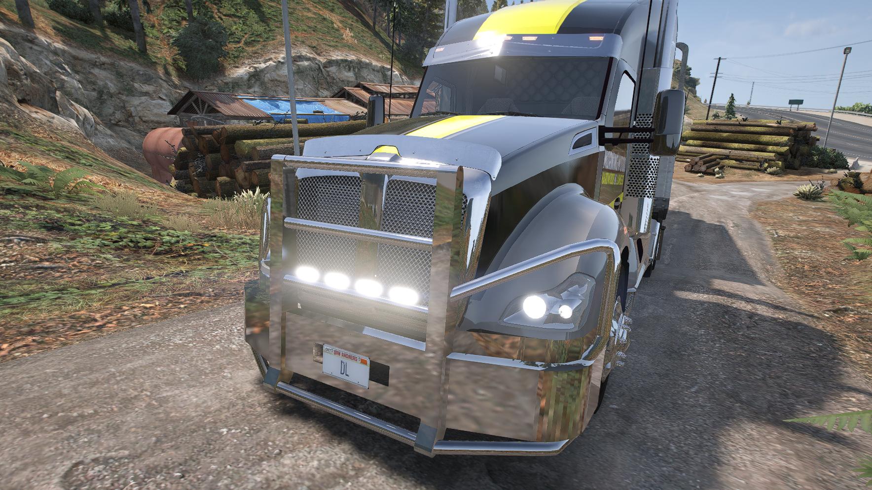 Kenworth T680 2016 | Debadged | Template - Image 6