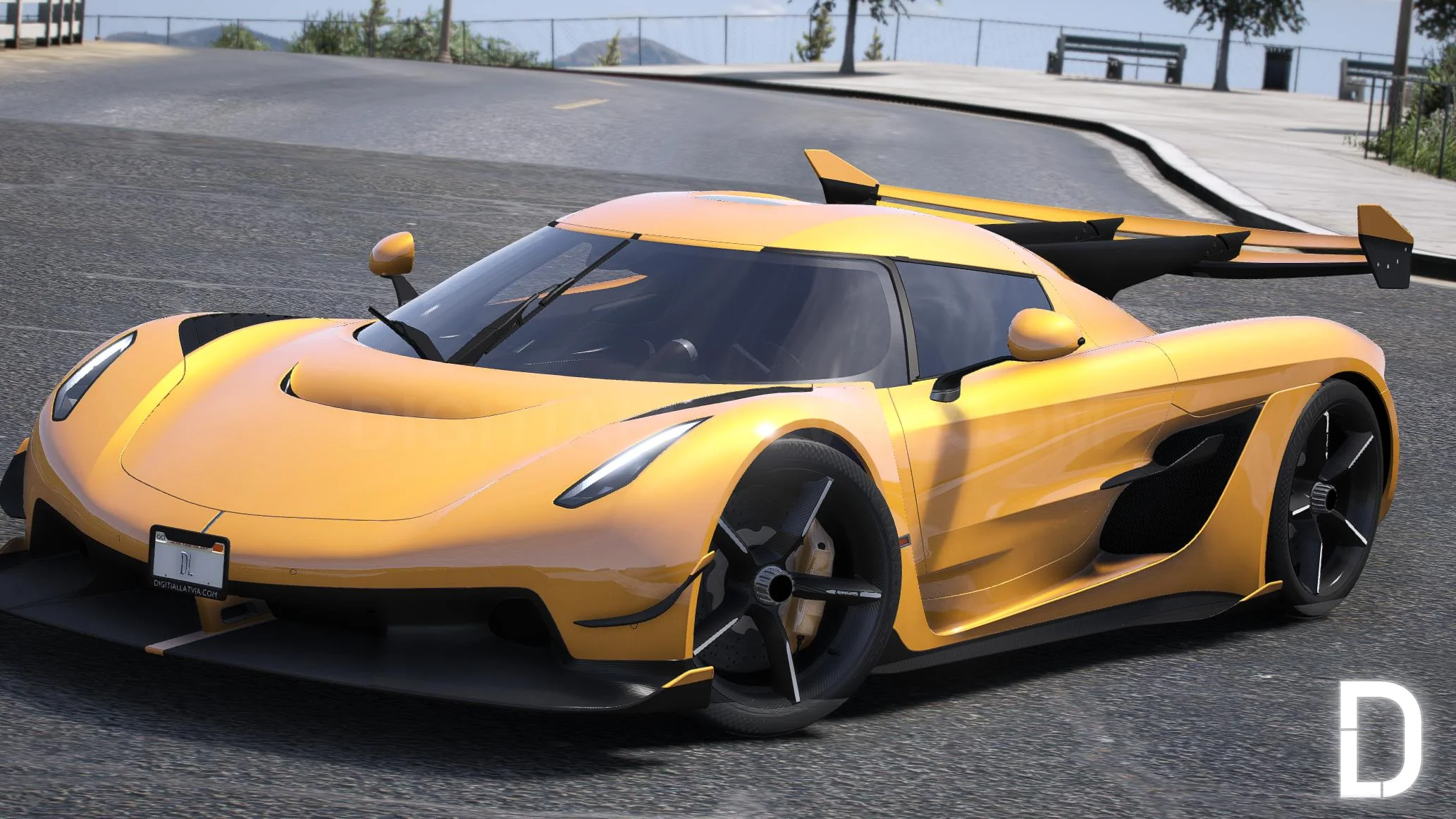 Koenigsegg Jesko 2020 | Debadged | Template - Image 3