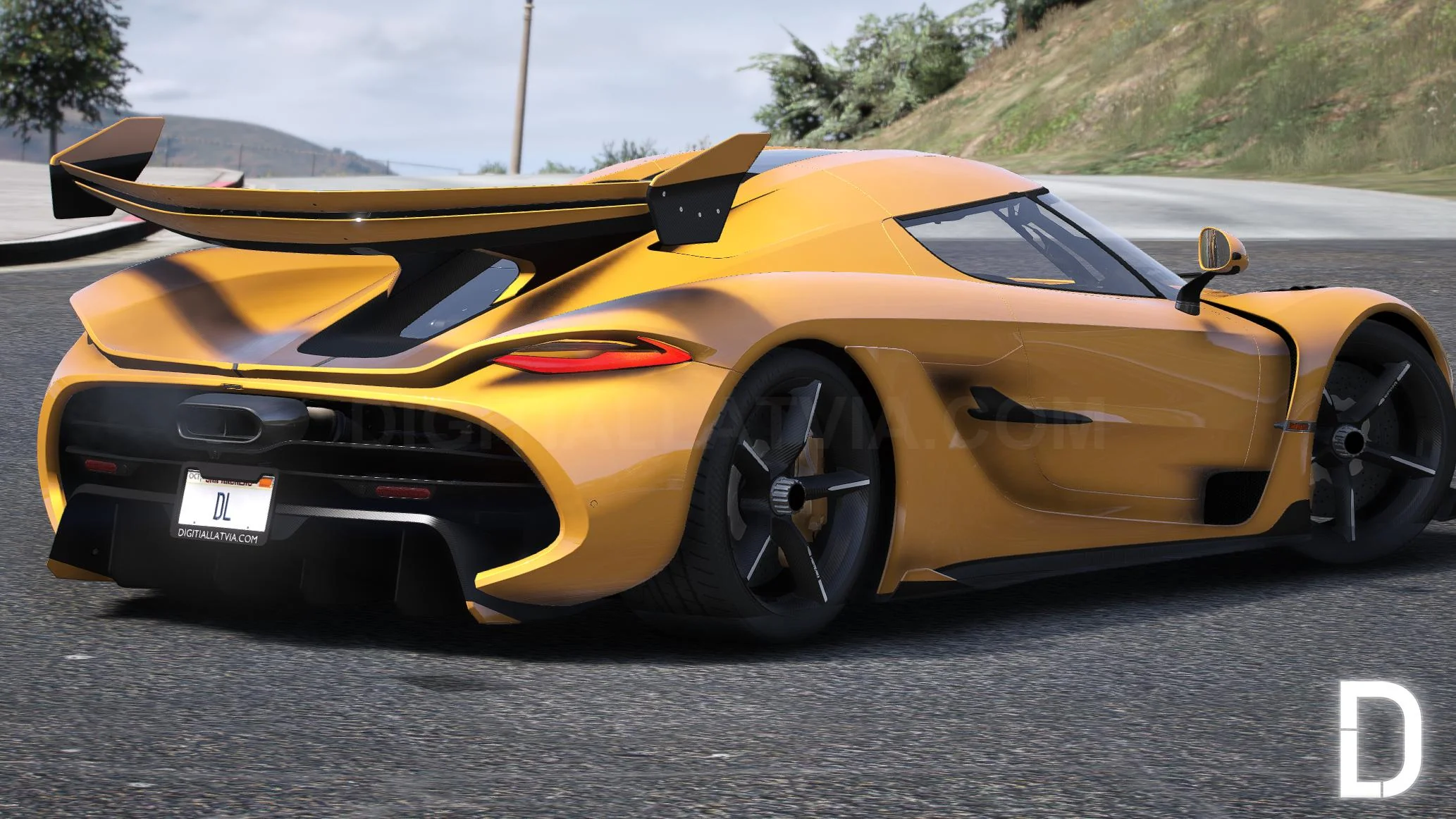 Koenigsegg Jesko 2020 | Debadged | Template - Image 4