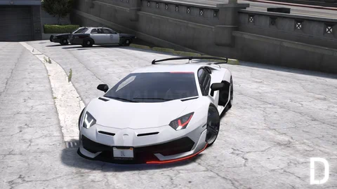 Lamborghini Aventador SVJ Twin Turbo Unmarked Police | Debadged - Image 2