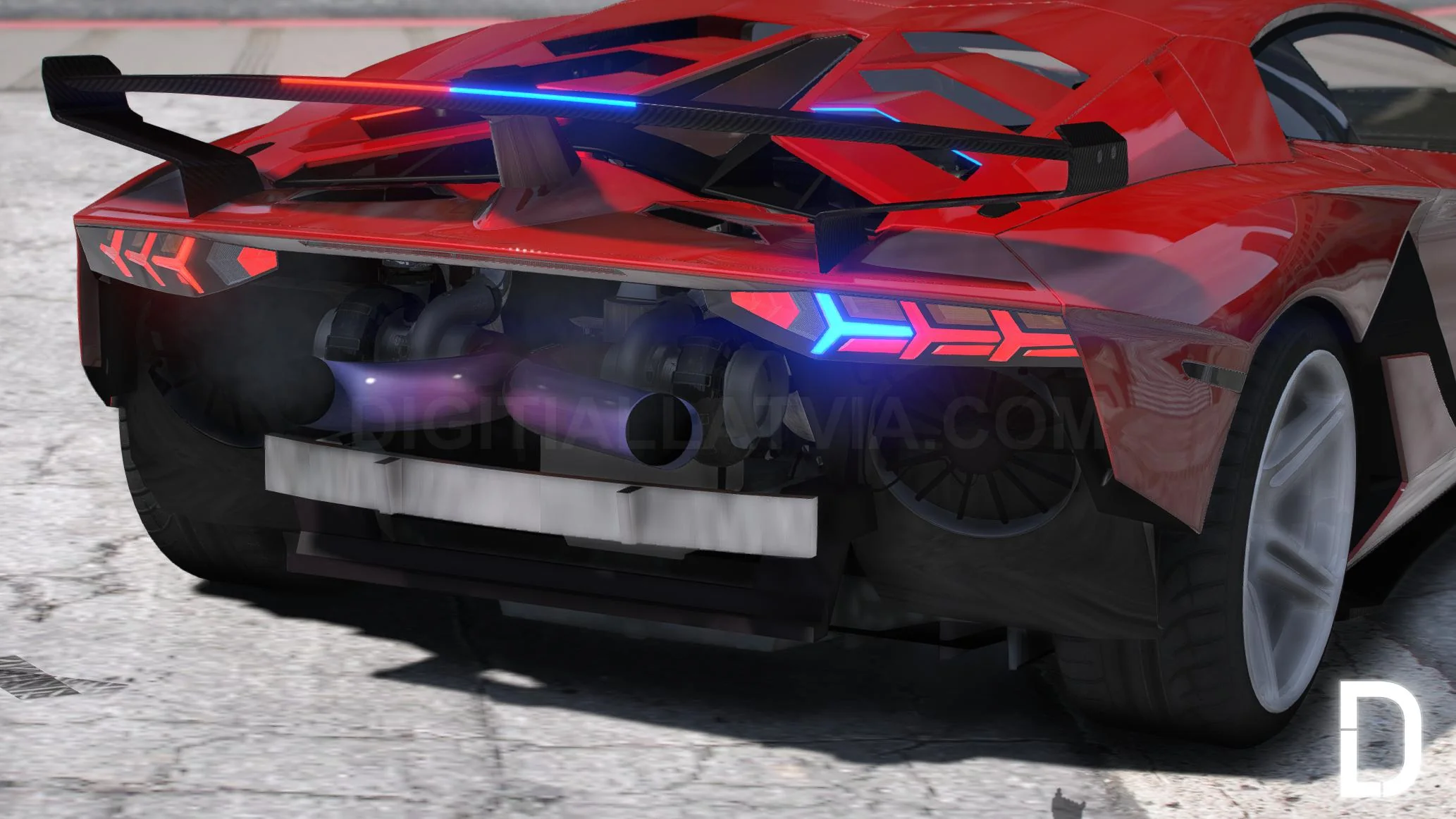 Lamborghini Aventador SVJ Twin Turbo Unmarked Police | Debadged - Image 5