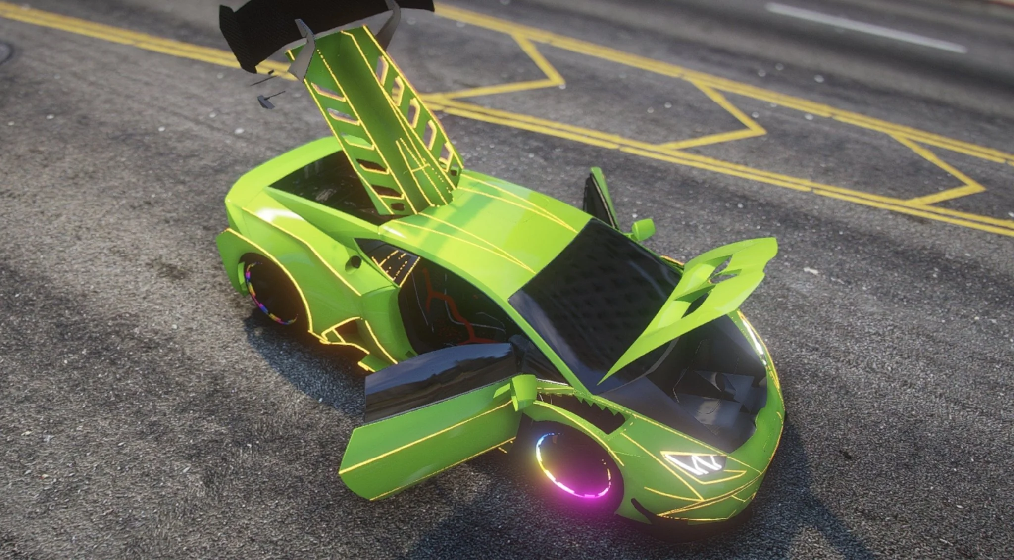 Lamborghini Huracan Animated | Debadged - Image 3