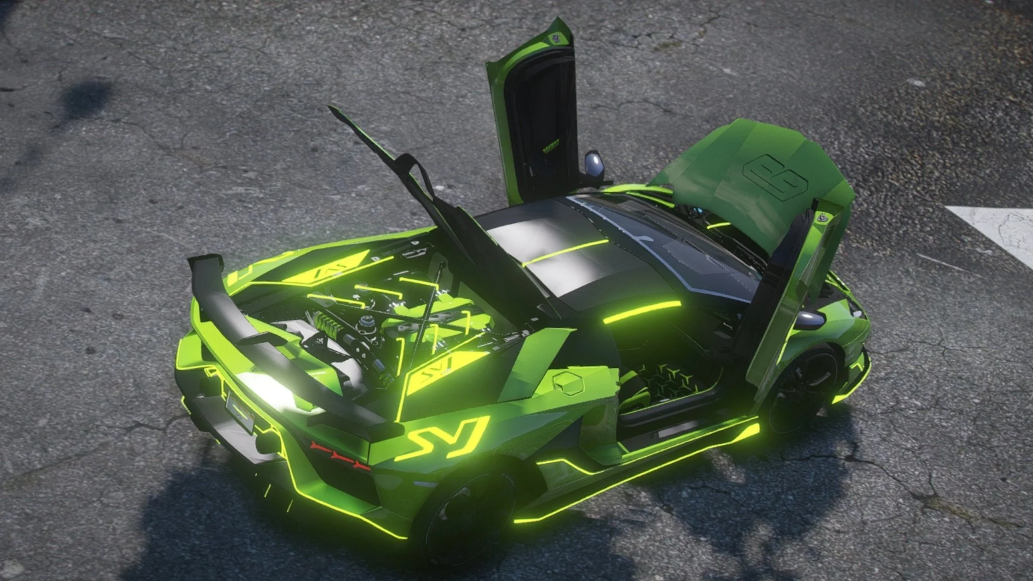 Lamborghini Aventador SVJ Animated | Debadged - Image 3