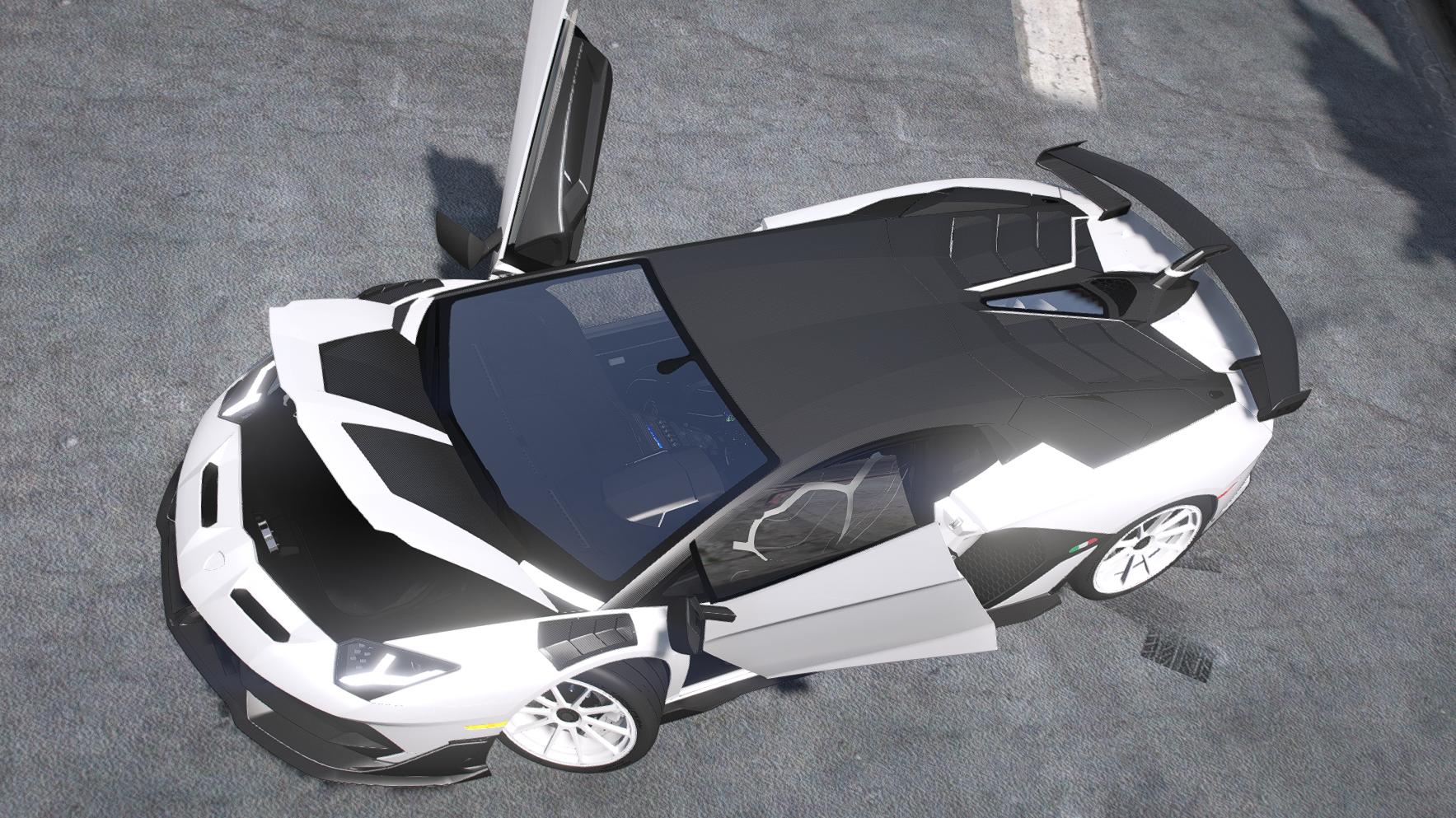 Lamborghini Aventador SVJ | Debadged | Template - Image 3