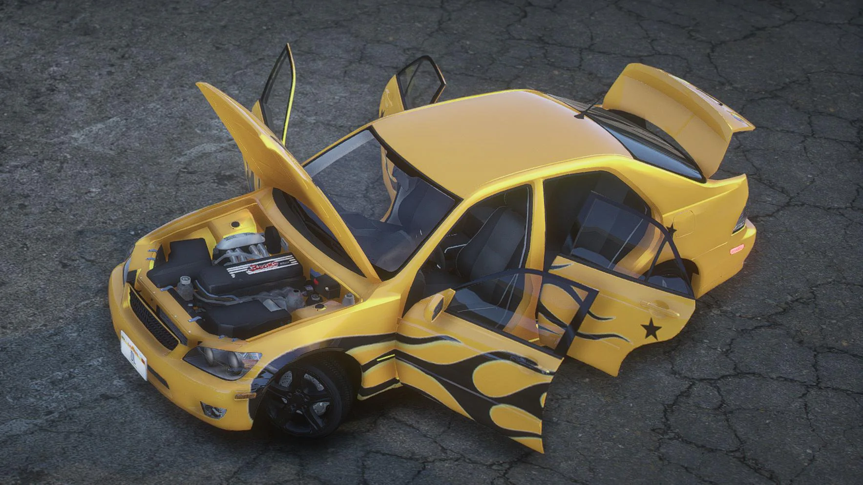 Lexus IS300 Drift | Debadged | Tuning | Template - Image 3
