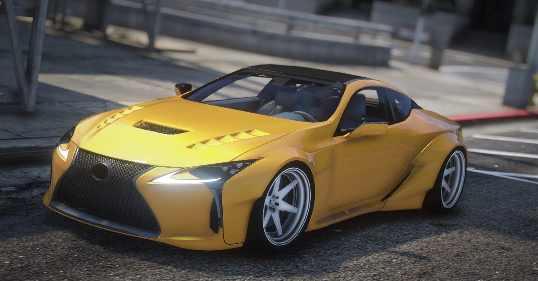 Lexus LC500 Widebody | Debadged | Tuning | Template - Image 3