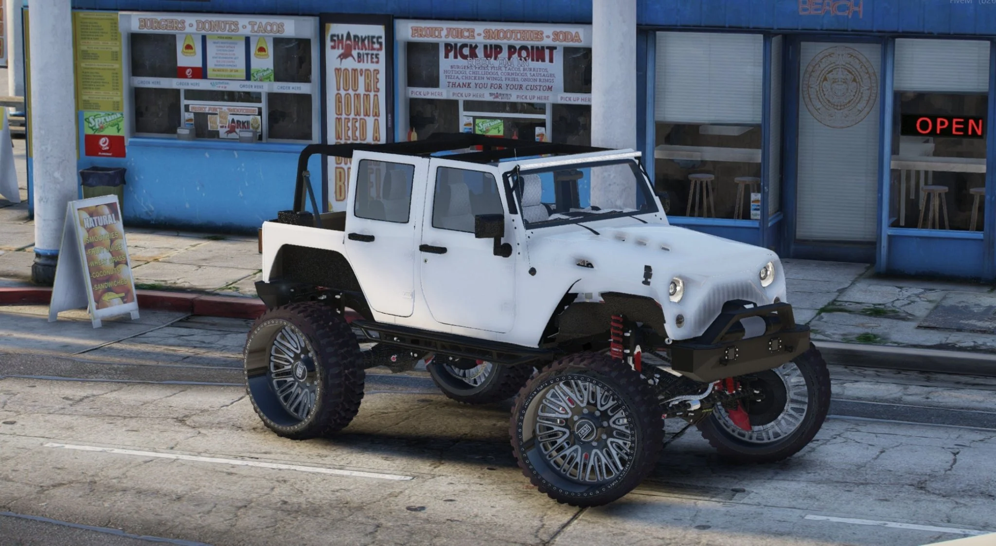 Lifted Car Pack | 10 Cars - Image 3